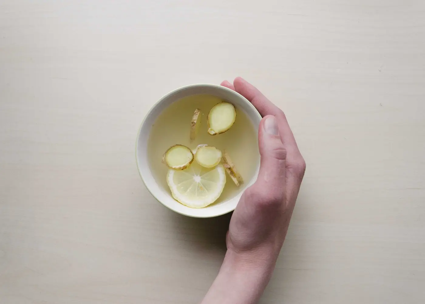 Lime in a cup