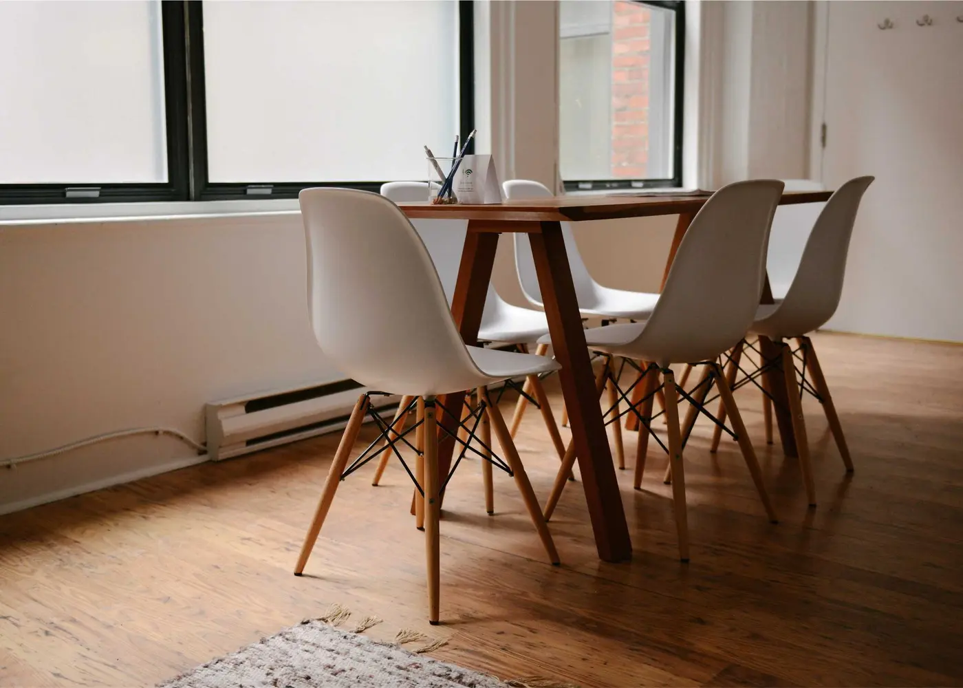 The sitting area