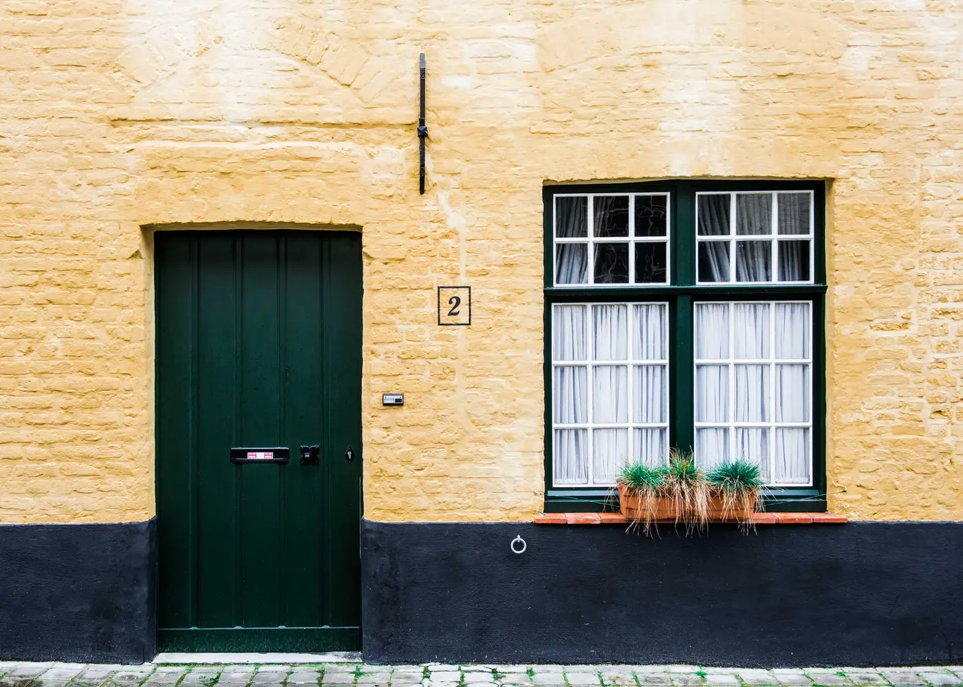 The front door